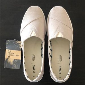 Toms Womens 8 Heritage Canvas Cupsole Alpargatas